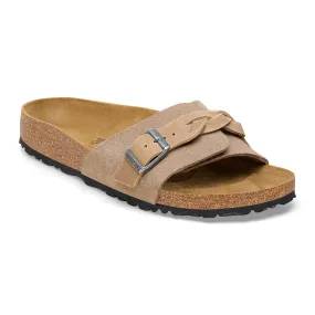 BIRKENSTOCK Oita Braided pelle scamosciata Taupe