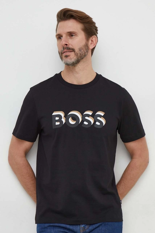 BOSS t-shirt in cotone