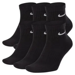 Calzini (x3) Nike Everyday Cushioned Nero Unisex