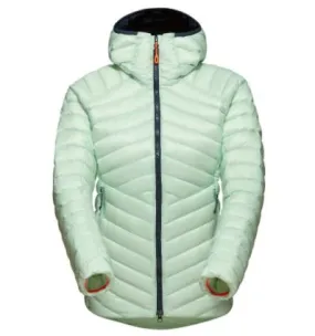 Donna Mammut Giacca con cappuccio Broad Peak IN (neo mint-marine)