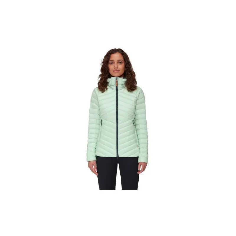 Donna Mammut Giacca con cappuccio Broad Peak IN (neo mint-marine)