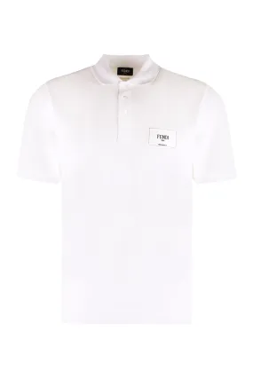 Fendi Polo in cotone piquet