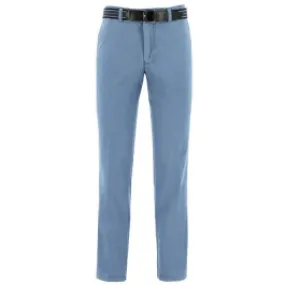 Henk ter Horst - pantaloni chino in denim elasticizzato blu