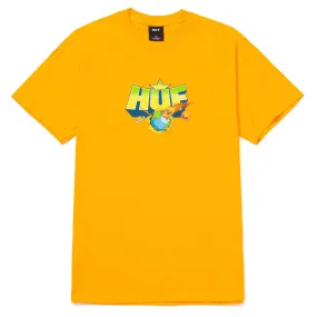 HUFADELIC S/S TEE - GOLD