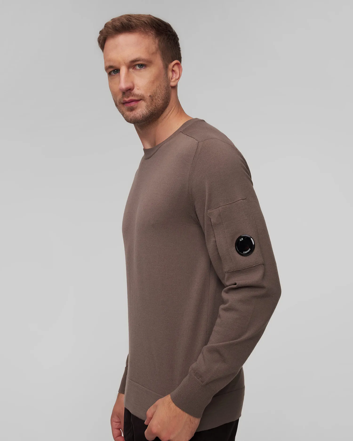 Maglione in lana merino da uomo C.P. Company 17CMKN051A005528A-359