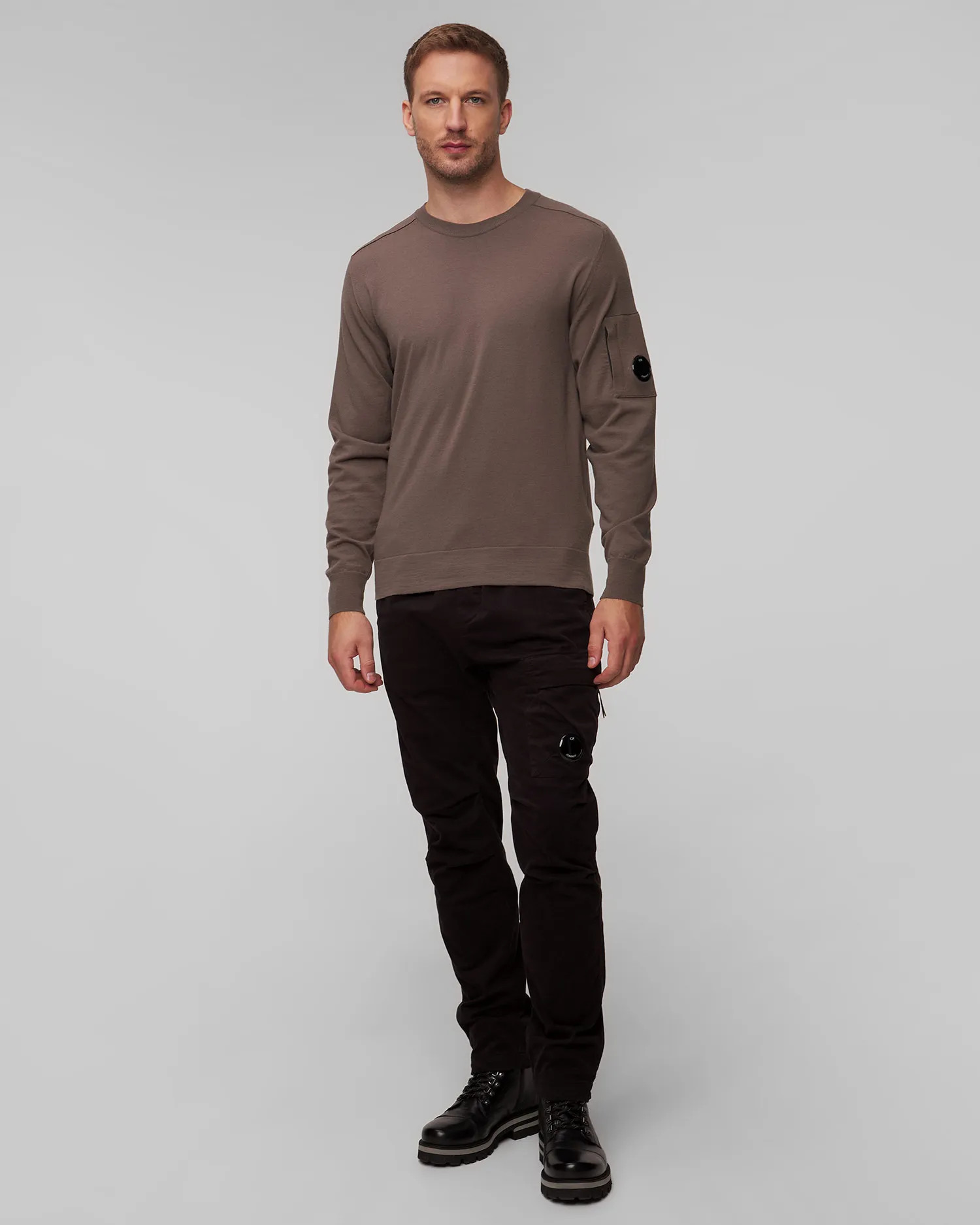 Maglione in lana merino da uomo C.P. Company 17CMKN051A005528A-359