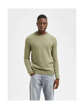 Maglionicno uomo Slhwes Ls Knit Selected