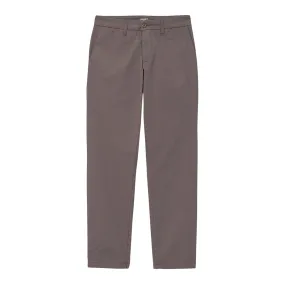 Pantaloni Carhartt WIP  Sid Pant Slim Tapered Grigio Fango