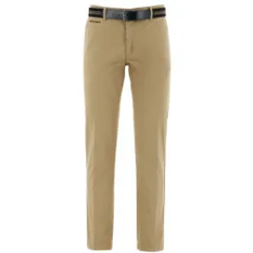 Pantaloni chino in cotone elasticizzato Henk ter Horst Sabbia