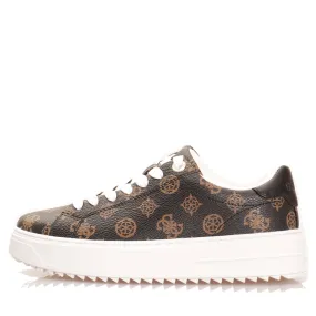 Sneakers Donna GUESS Colore Brown Ocra Linea Denesa