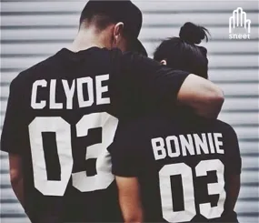 T-shirt Bonnie and Clyde