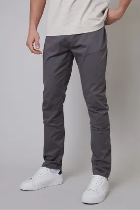 Threadbare - Vestibilità attillata / Slim chino elasticizzato con Pantaloni 5 tasche in cotone