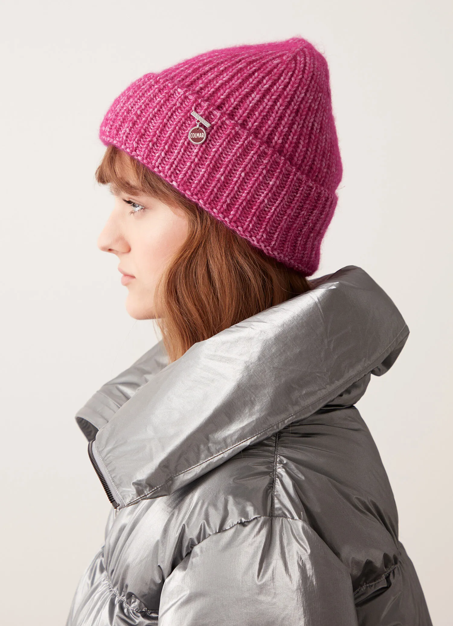 Women’s mouline-effect hat